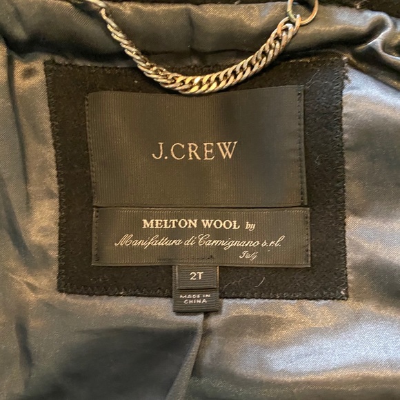 J Crew Chateau Parka in Stadium Wool in 2 Tall - Picture 4 of 4